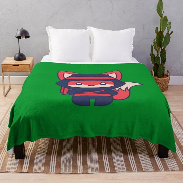 Item preview, cute ninja fox designed and sold by DerSenat.