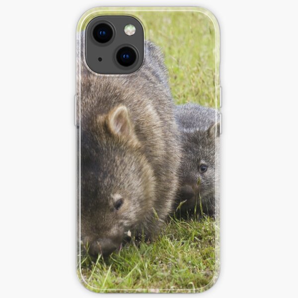 wombats iPhone Soft Case