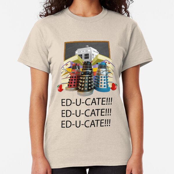 Educate not Exterminate Classic T-Shirt