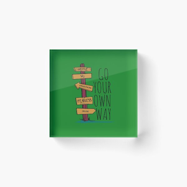 Item preview, go your way designed and sold by DerSenat.