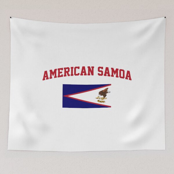 Item preview, American Samoa Flag designed and sold by TheLastStand.