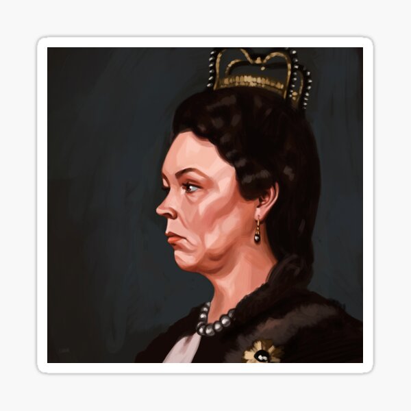 Item preview, Olivia Colman designed and sold by Luana Goes.