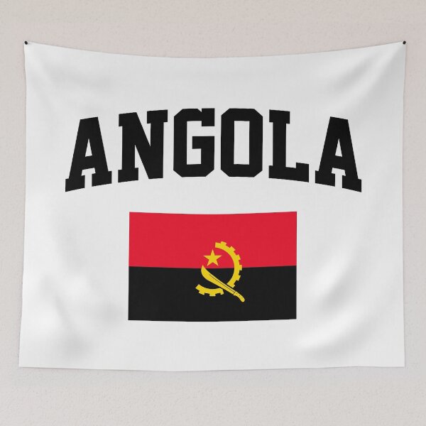 Item preview, Angola Flag designed and sold by TheLastStand.