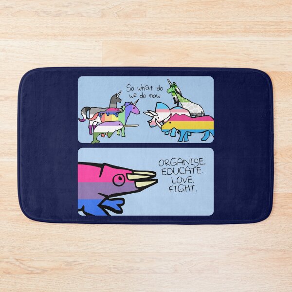 Item preview, Organise. Educate. Love. Fight. (Horned Warrior Friends) designed and sold by jezkemp.
