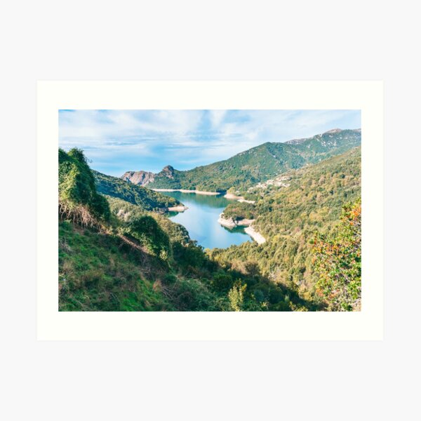Gorges du Prunelli, Corsica - 2019 Art Print