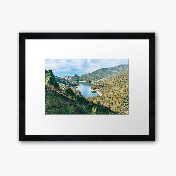 Gorges du Prunelli, Corsica - 2019 Framed Art Print