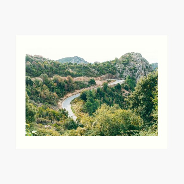 Gorges du Prunelli, Corsica - 2019 Art Print