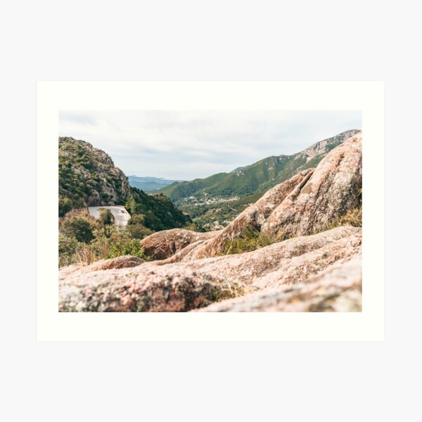 Gorges du Prunelli, Corsica - 2019 Art Print