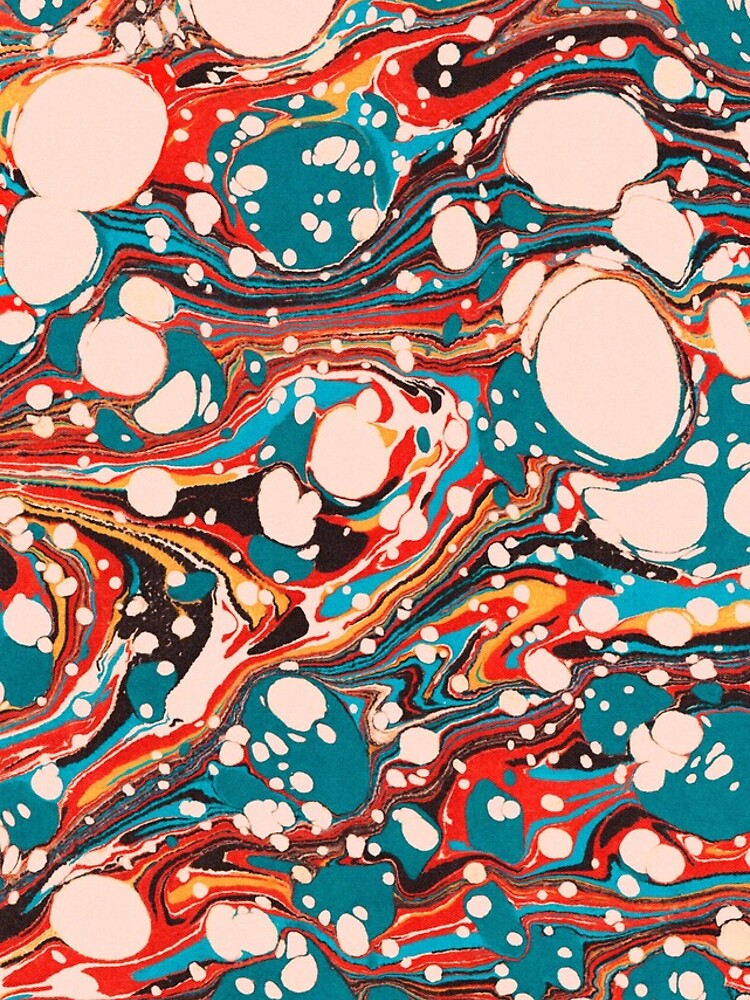 Thumbnail 4 of 4, iPhone Case, Psychedelic Marbled Paper Splash Blob Pepe Psyche designed and sold by voodoopsy.