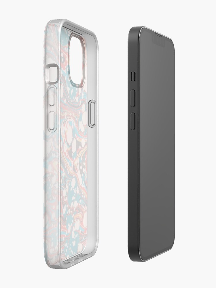 Alternate view of Psychedelic Marbled Paper Splash Blob Pepe Psyche iPhone Case