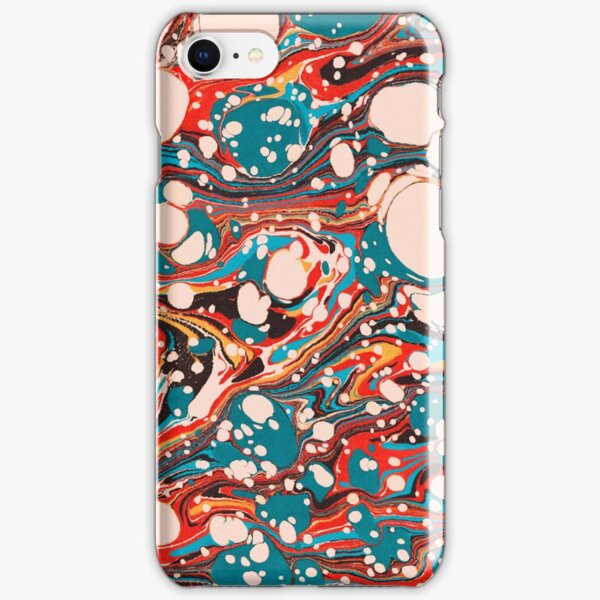 Psychedelic Marbled Paper Splash Blob Pepe Psyche iPhone Snap Case