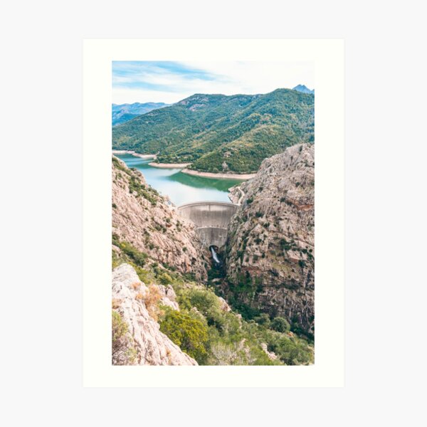 Gorges du Prunelli, Corsica Art Print