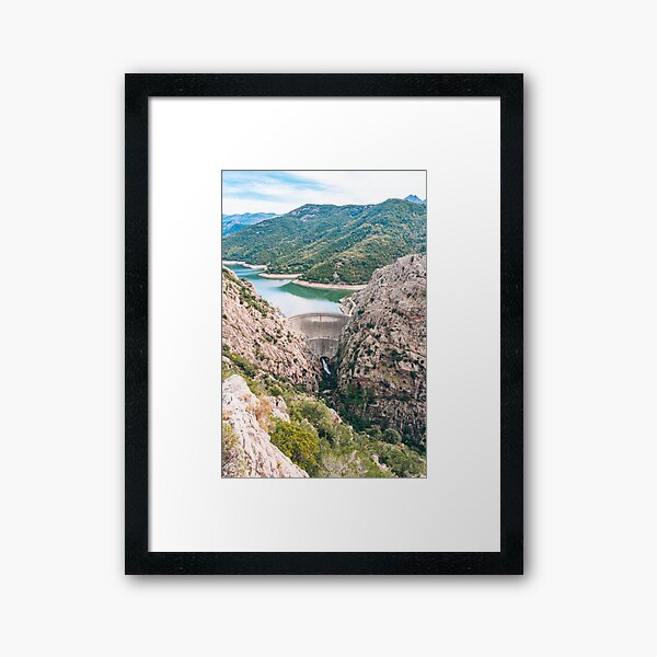 Gorges du Prunelli, Corsica Framed Art Print