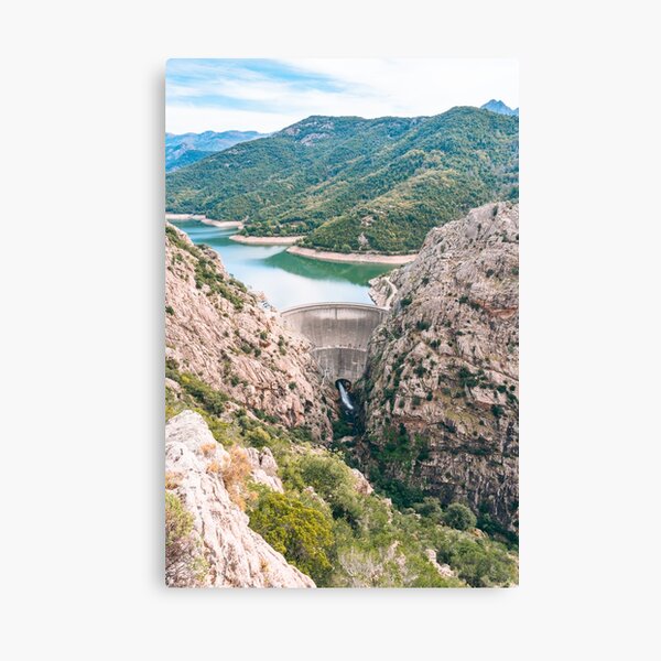 Gorges du Prunelli, Corsica Canvas Print