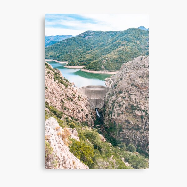 Gorges du Prunelli, Corsica Metal Print