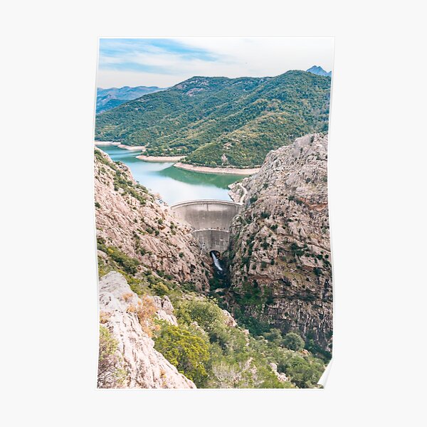 Gorges du Prunelli, Corsica Poster