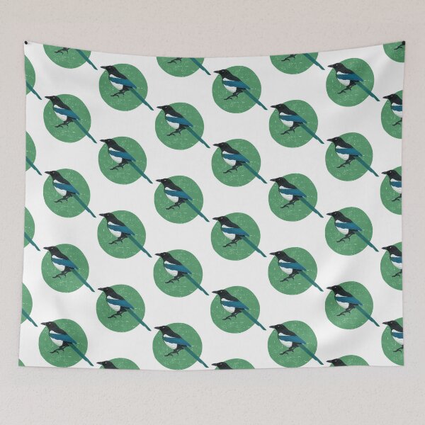 Item preview, Magpie designed and sold by threeblackdots.
