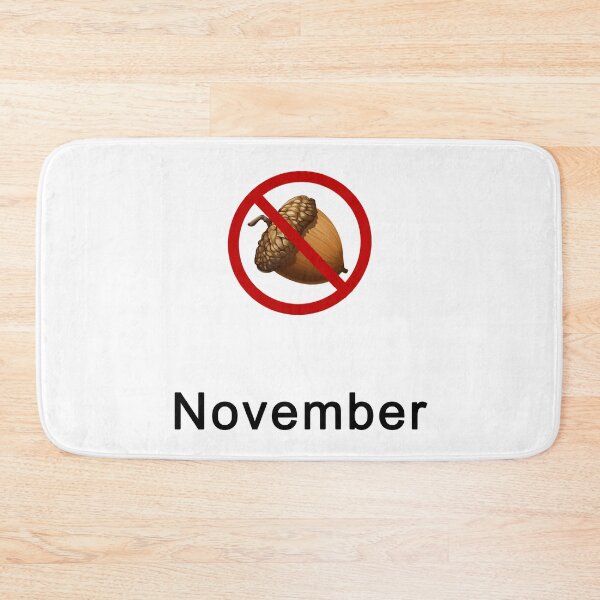 Item preview, No Nut November designed and sold by Rainfalling.