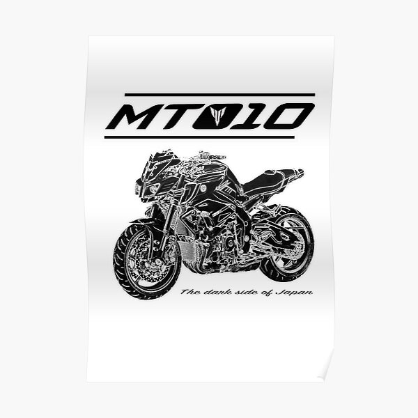 Yamaha MT-10 Design personnalisé Poster