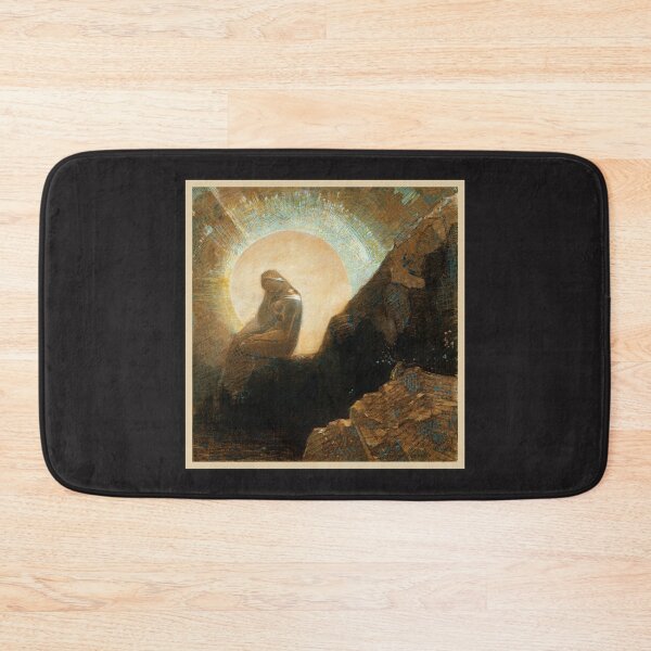 Item preview, Melancholy (1876) By Odilon Redon designed and sold by knightsydesign.