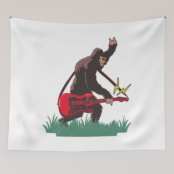 Item preview, Funny Bigfoot Gifts - Guitar Lover Gift - Cryptozoology Gifts - Gifts For Guitarists - Music Instrument Gift - Sasquatch Believe designed and sold by kntranhoang.