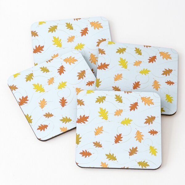 Item preview, Colorful Fall Leaves on a Windy Day designed and sold by BigAl3D.