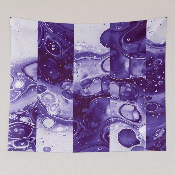 Artikelvorschau, Mirror Stripes Bubbles A entworfen und verkauft von FLUID-PAINT- FACTORY.