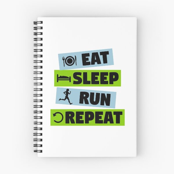 Item preview, Running Woman - eat, sleep, run designed and sold by claudiasartwork.