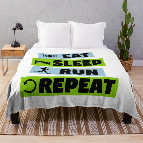 Item preview, Running Woman - eat, sleep, run designed and sold by claudiasartwork.