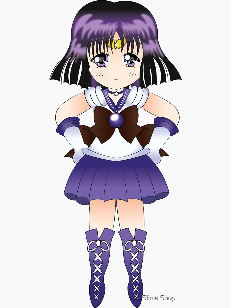 Sailor Saturn Chibi by BlazeDazzleDusk