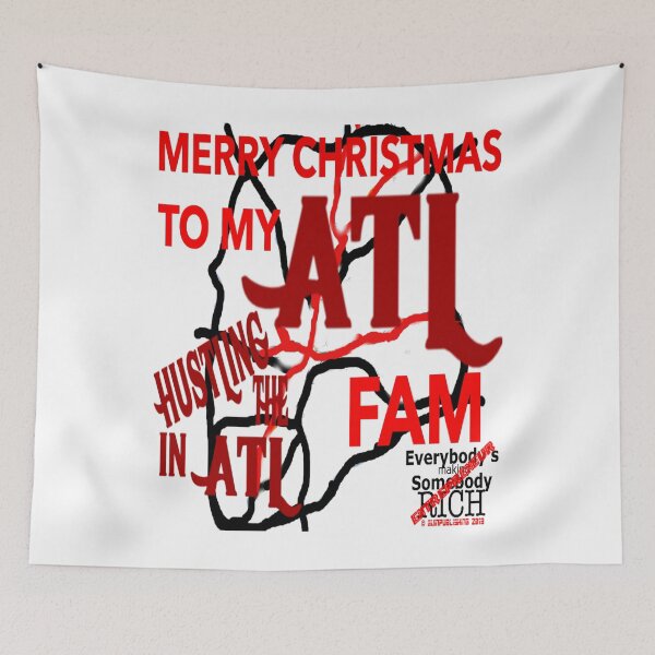 Item preview, MERRY CHRISTMAS to my ATL FAM designed and sold by James E. Guin.