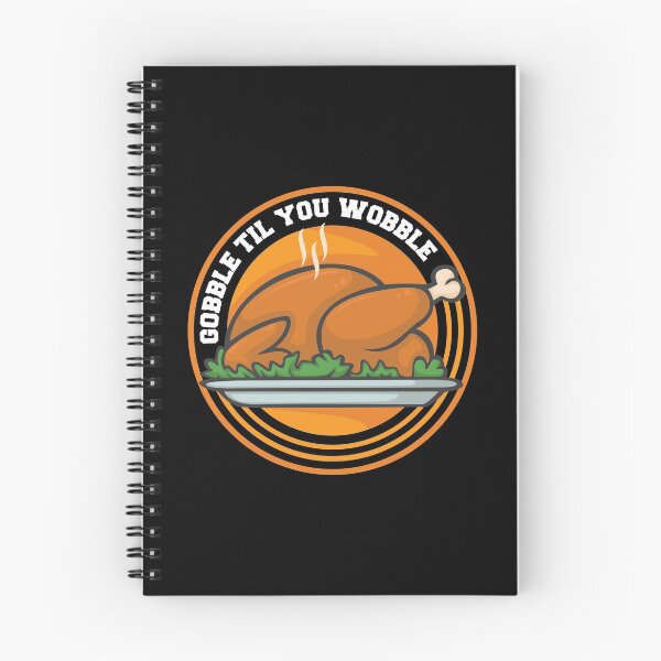Item preview, Gobble til you wobble - turkey to Thanksgiving designed and sold by katastrophal.