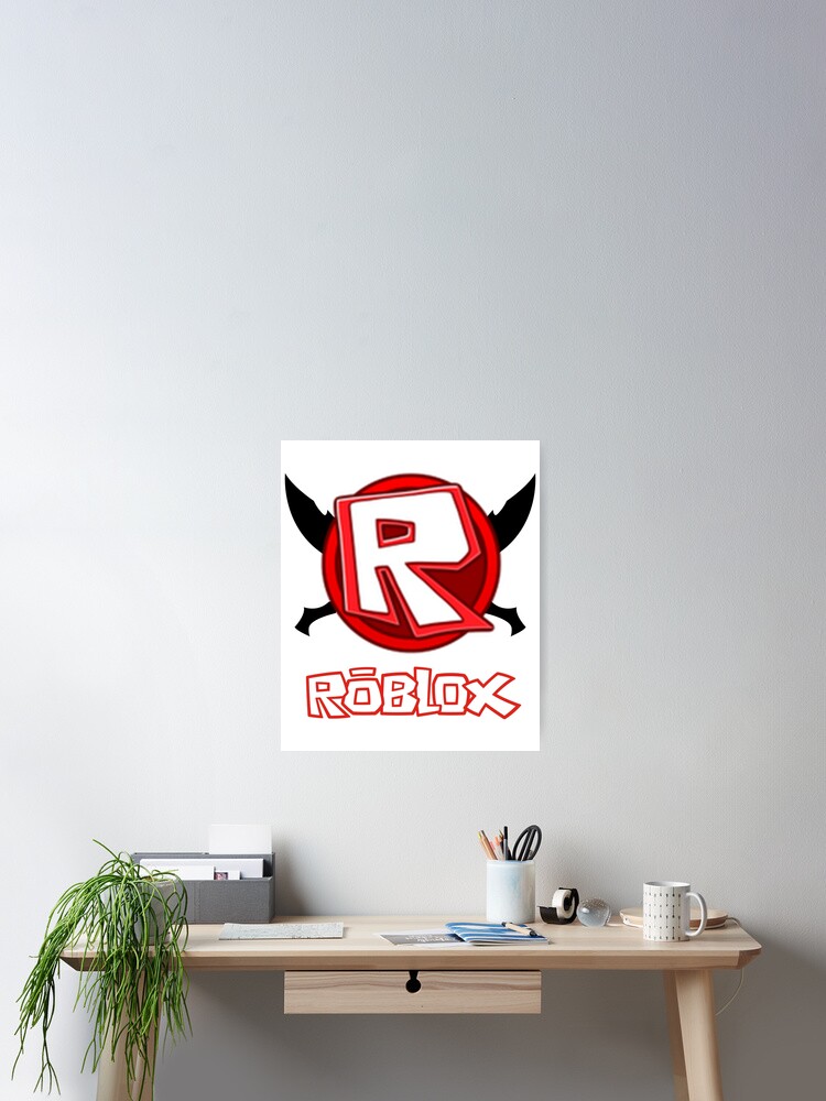 ROBLOX Logo Man_s Short Sleeve Funny Gift for Friends Tee TOP Friends  Poster for Sale by CarolynSander