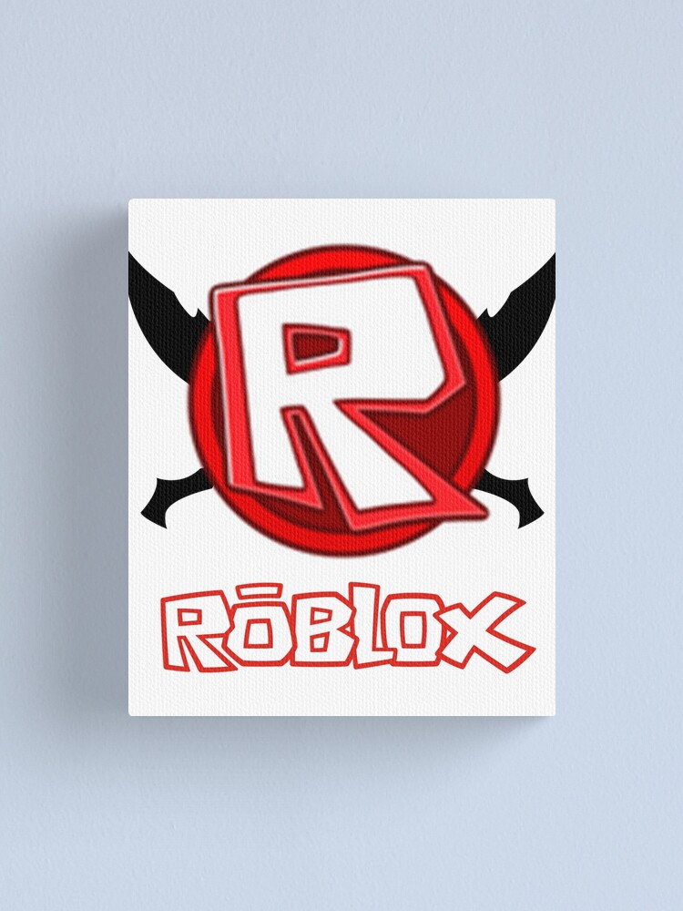 ROBLOX Logo Man_s Short Sleeve Funny Gift for Friends Tee TOP Friends  Canvas Print for Sale by CarolynSander