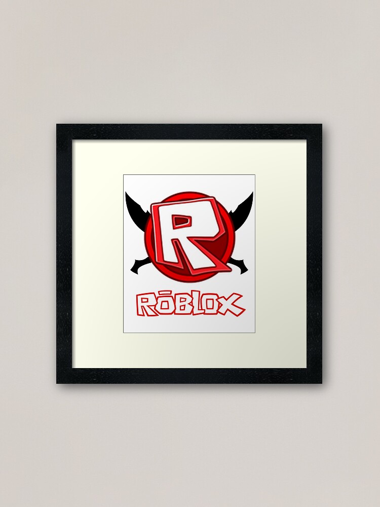 Roblox Logo Man S Short Sleeve Funny Gift For Friends Tee Top Friends Framed Art Print By Carolynsander Redbubble - roblox friends logo