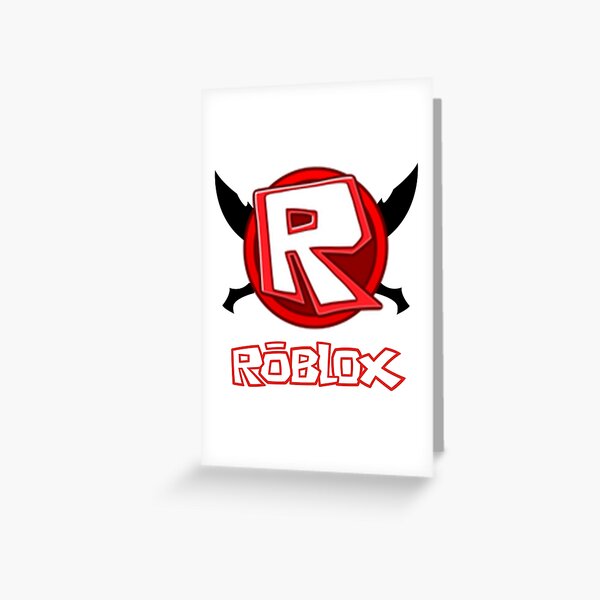 Roblox Logo Man S Short Sleeve Funny Gift For Friends Tee Top Friends Greeting Card By Carolynsander Redbubble - roblox t shirt greeting card