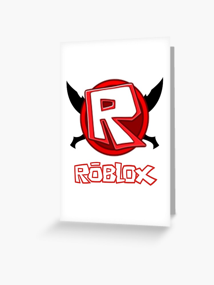 Roblox Logo Man S Short Sleeve Funny Gift For Friends Tee Top Friends Greeting Card By Carolynsander Redbubble - roblox tycoon greeting cards redbubble