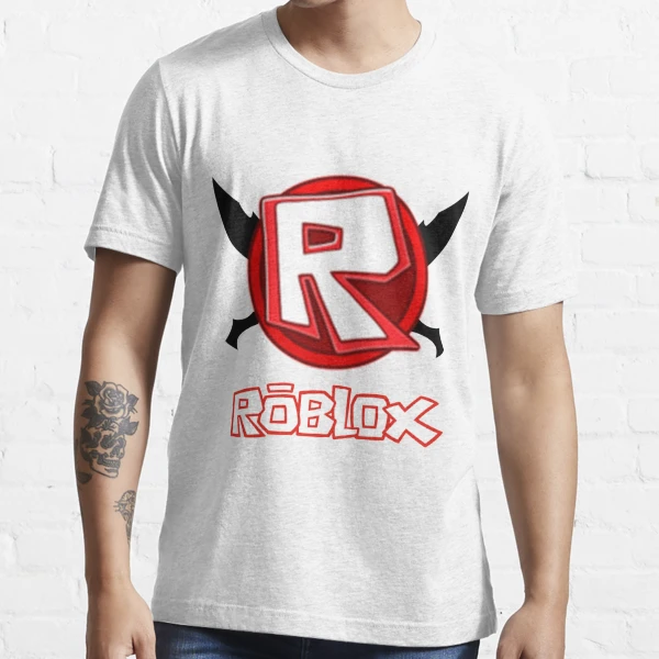 ROBLOX Logo Man_s Short Sleeve Funny Gift for Friends Tee TOP Friends  Canvas Print for Sale by CarolynSander