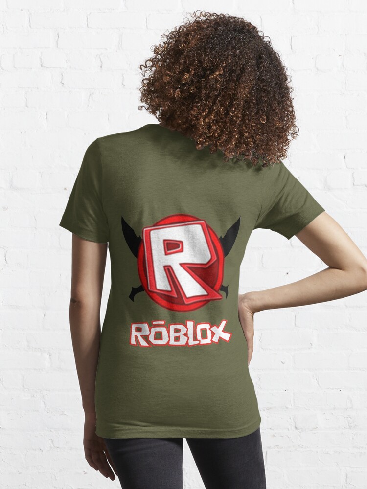 ROBLOX Logo Man_s Short Sleeve Funny Gift for Friends Tee TOP Friends  Canvas Print for Sale by CarolynSander