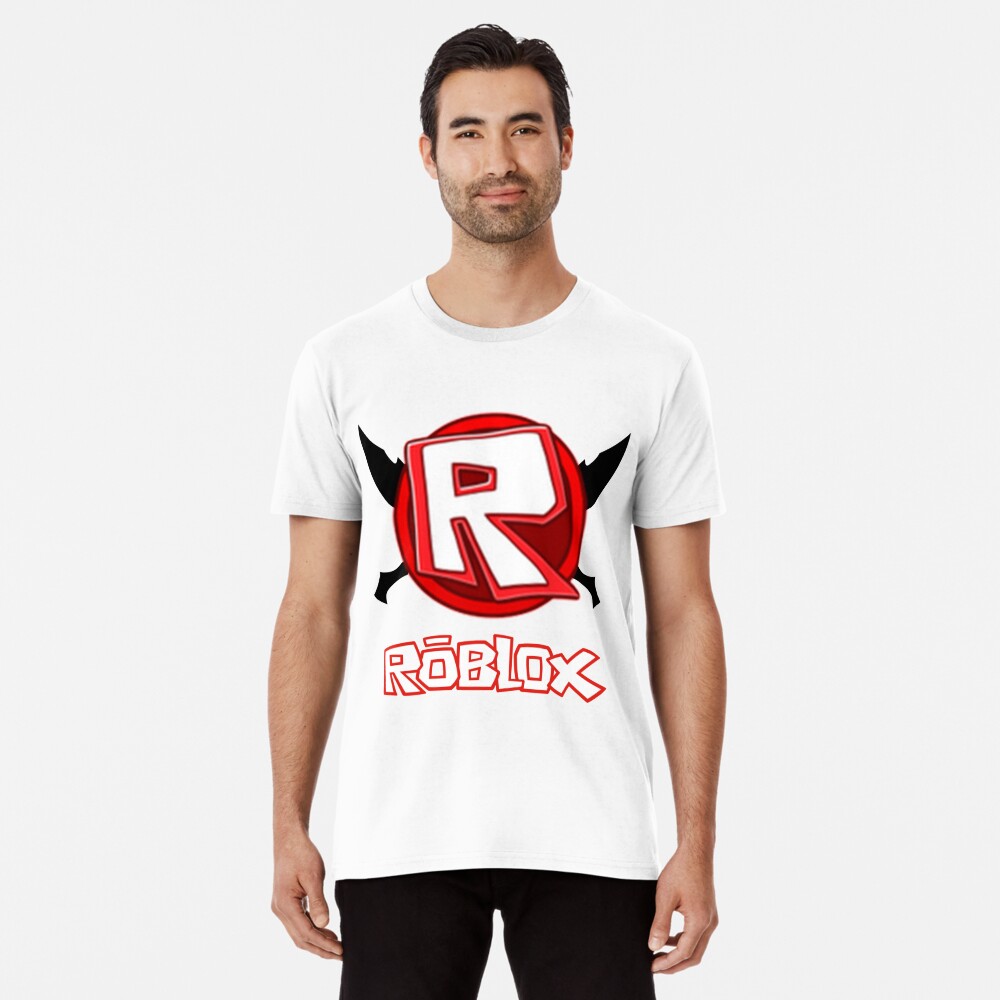 ROBLOX Logo Man_s Short Sleeve Funny Gift for Friends Tee TOP