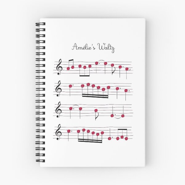 Item preview,  Diseño de partituras de Vals de Amelie Yann Tiersen designed and sold by Rozbud.