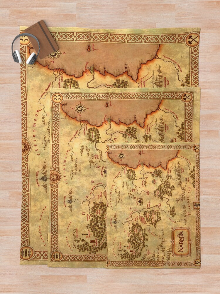 Alternate view of MAP Throw Blanket