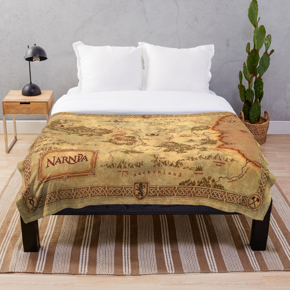 MAP Throw Blanket