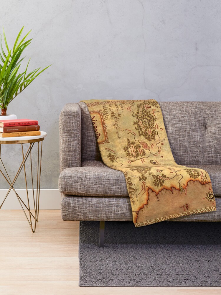 Alternate view of MAP Throw Blanket