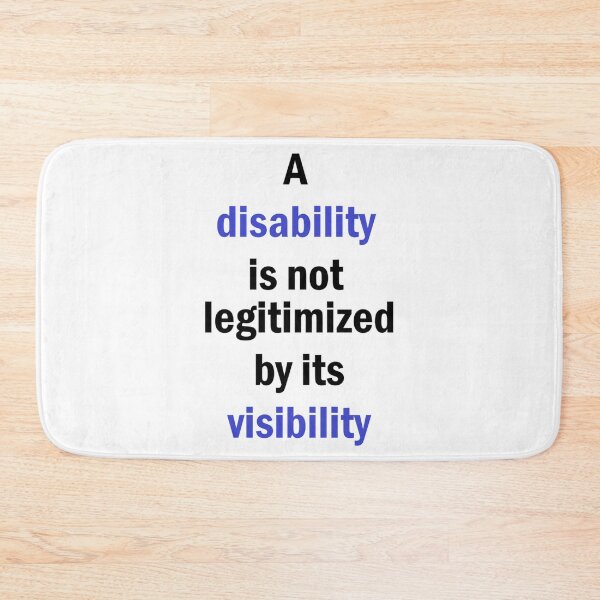 Item preview, Invisible Disability designed and sold by Kate_Create.