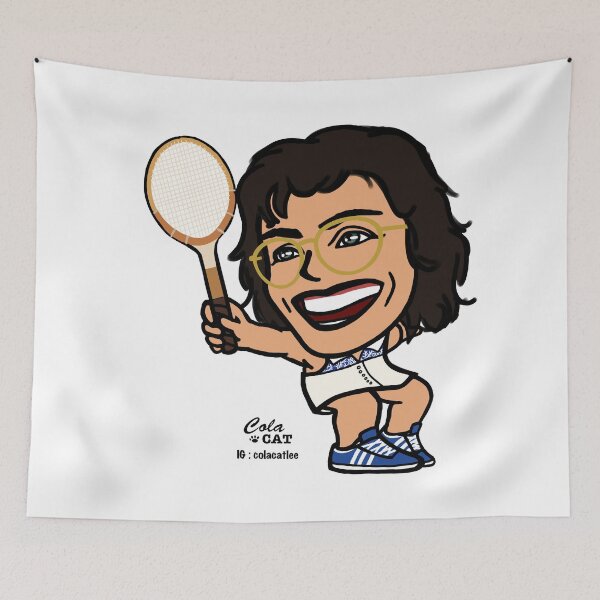 Item preview, Billie Jean King designed and sold by Colacatlee.