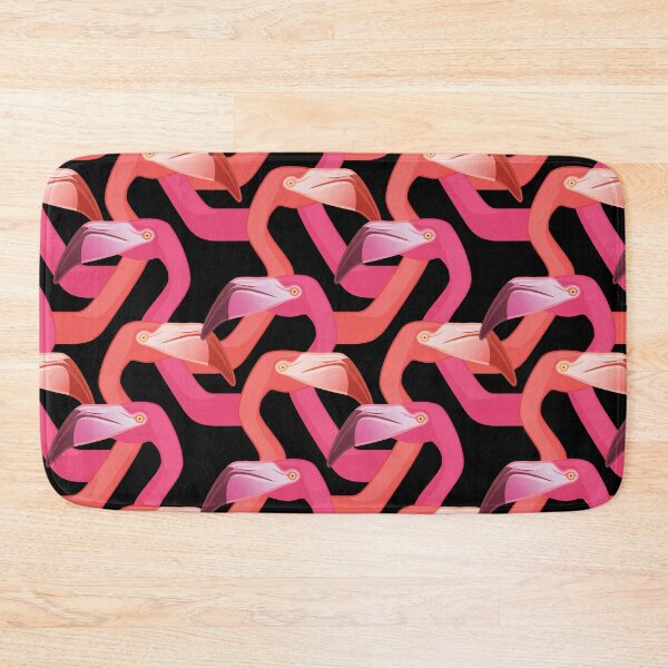Item preview, Woven Flamingoes. designed and sold by Iker Paz Studio.