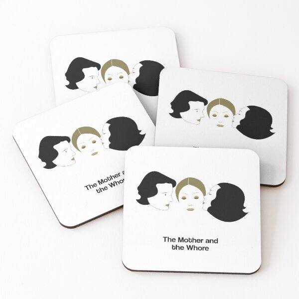 Item preview, The mother and the fan whore minimalist movie fan art designed and sold by Rozbud.