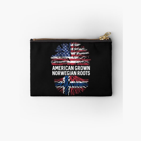 Item preview, American Grown Norwegian roots US and Norway  flag tree  designed and sold by alenaz.