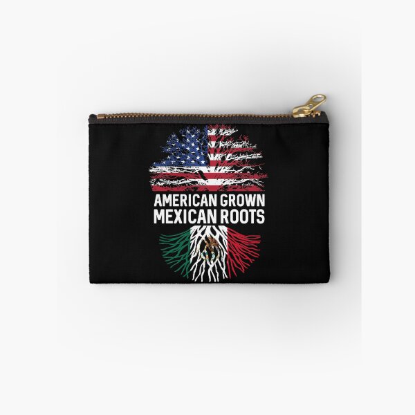 Item preview, American Grown Mexican roots US and Mexico flag tree  designed and sold by alenaz.